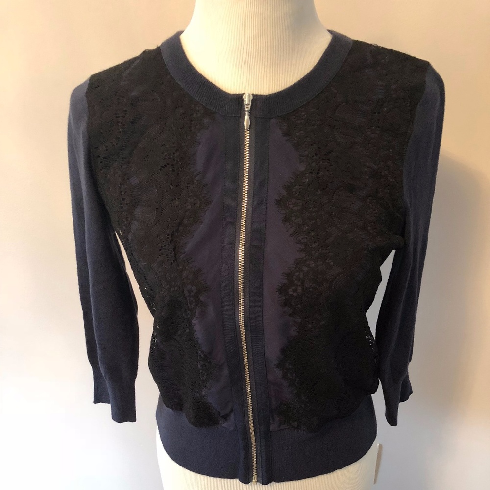 EUC BANANA REPUBLIC Navy  Cardigan SZ S