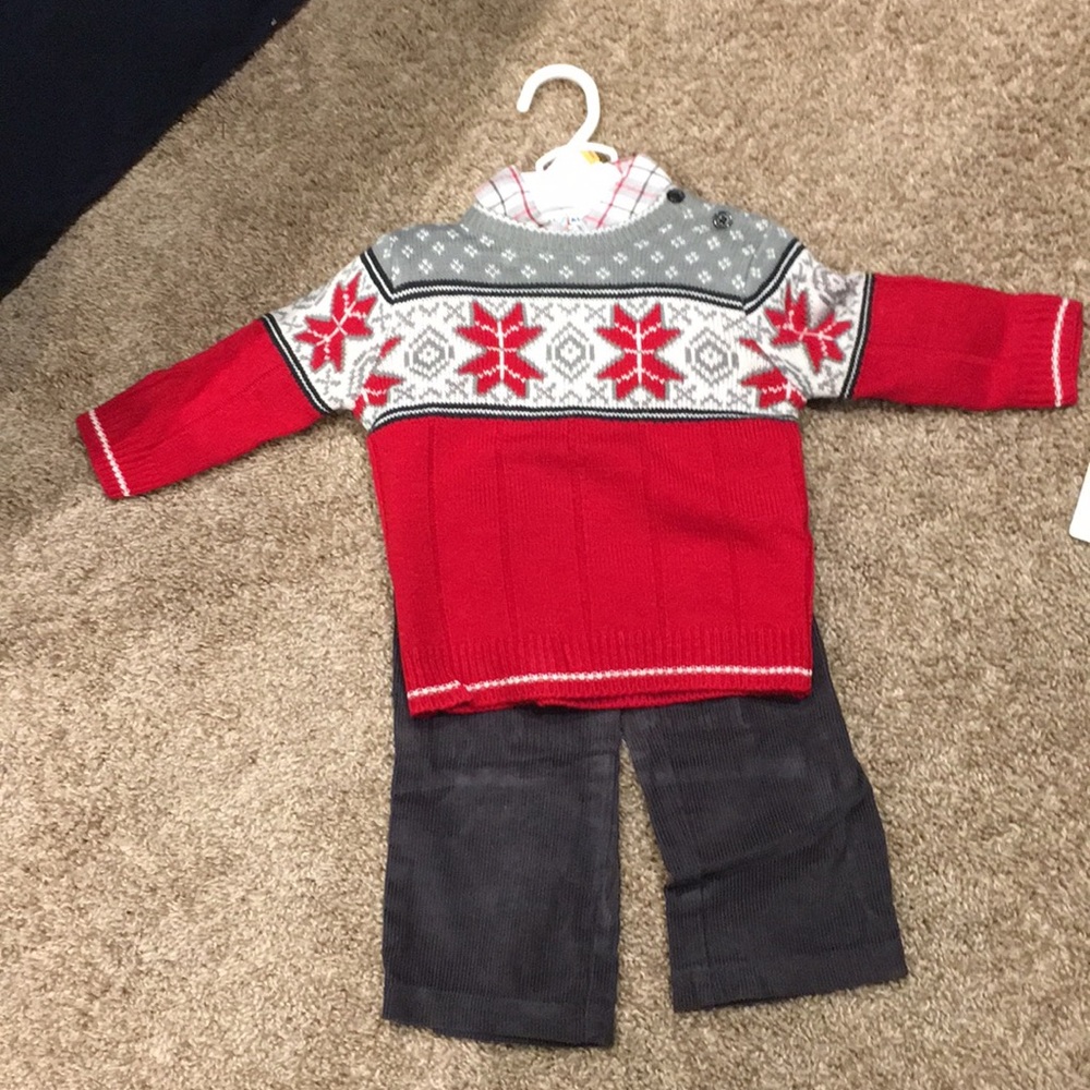 Boys 12m Sweater Outfit