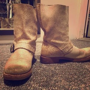 Authentic Distressed Frye Boots