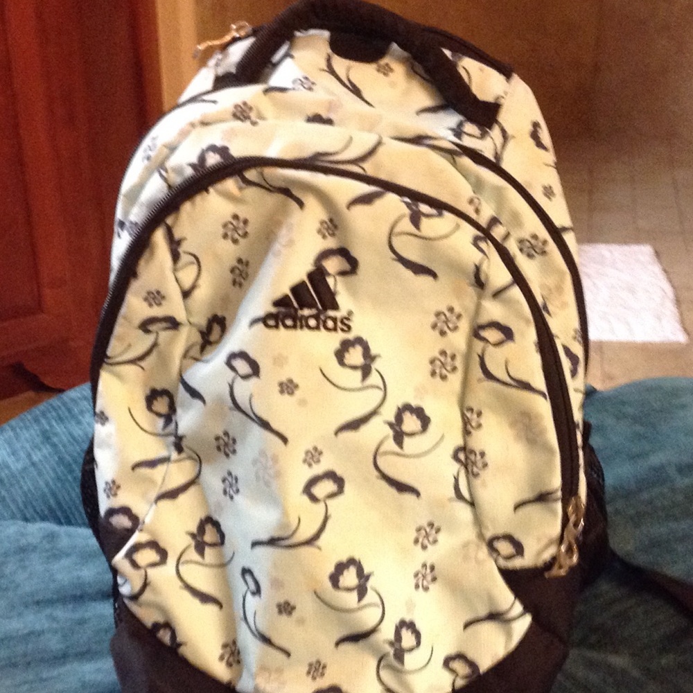 Light Blue Adidas Backpack