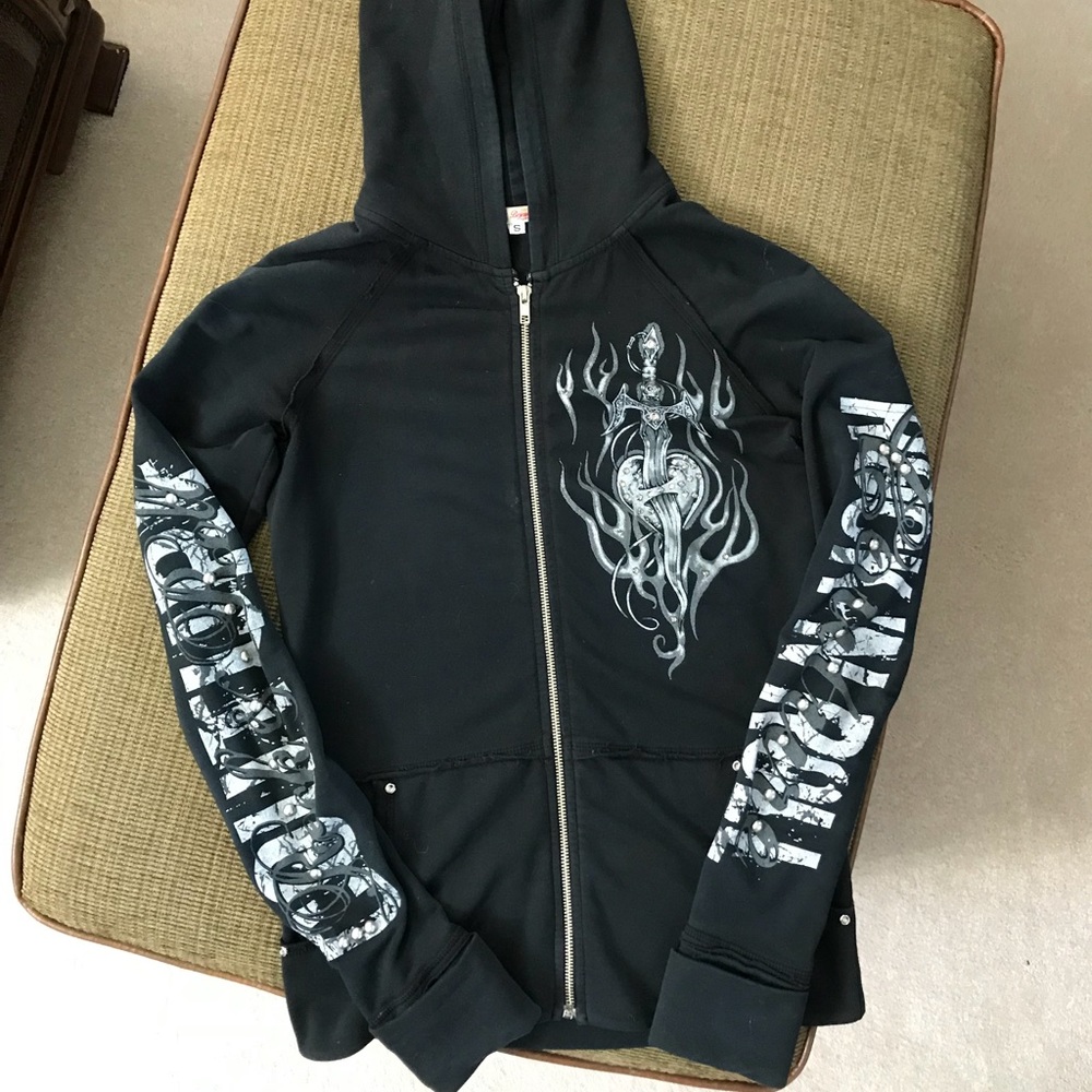 Hoodie with bling!