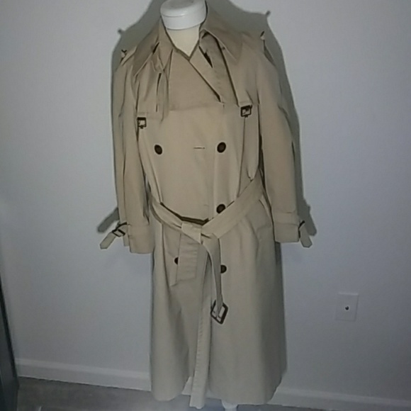 Vintage Etienne Aigner Trench Coat - Picture 1 of 8