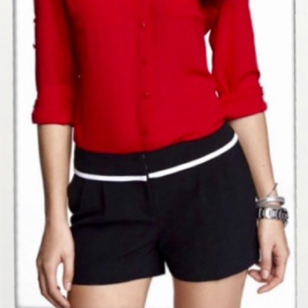 Express Black shorts