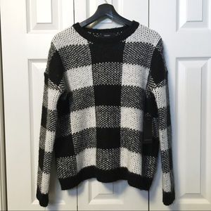 Forever 21 Buffalo Plaid Sweater