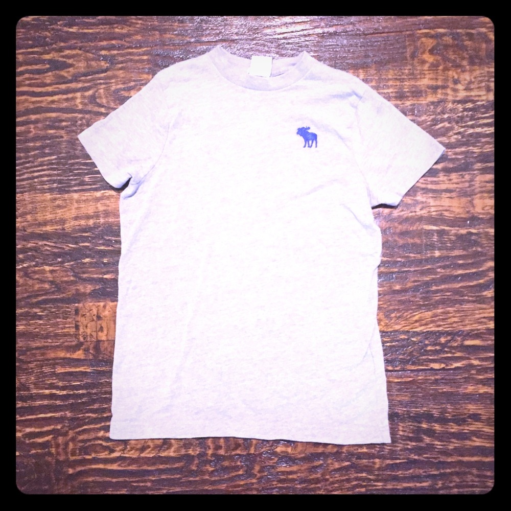 Gray Boys XL Abercrombie Kids Muscle Fit T
