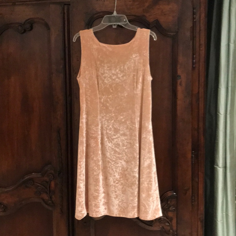 Piazza Sempione Crushed Velvet classic dress.