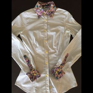 ETRO Italy lady’s button down shirts size 40