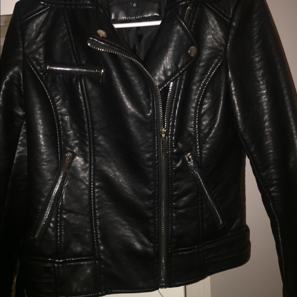 Missguided leather jacket - Picture 4 of 5