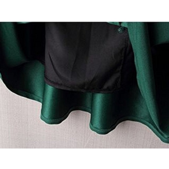 🖤 HP 🖤 LUISA Emerald Bow Tie Skirt - Picture 2 of 5
