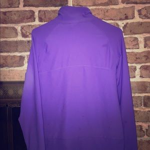 Purple Nike Long sleeved full zip up