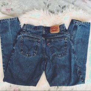 vintage levis 550 mom jeans!