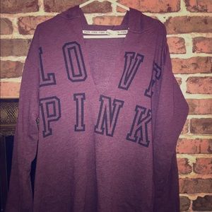 Maroon VS PINK hoodie