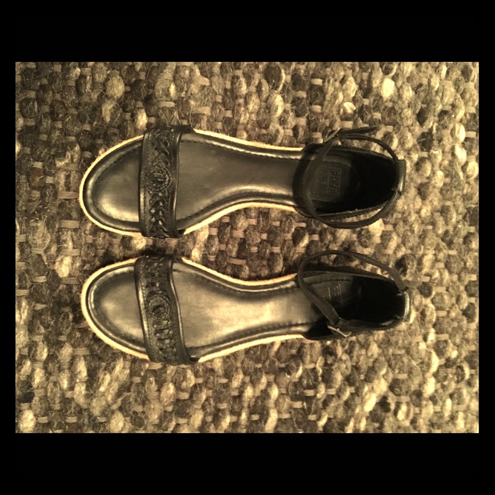 Frye flat sandals