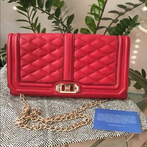 Rebecca Minkoff Quilted mini Crossbody Clutch/Bag