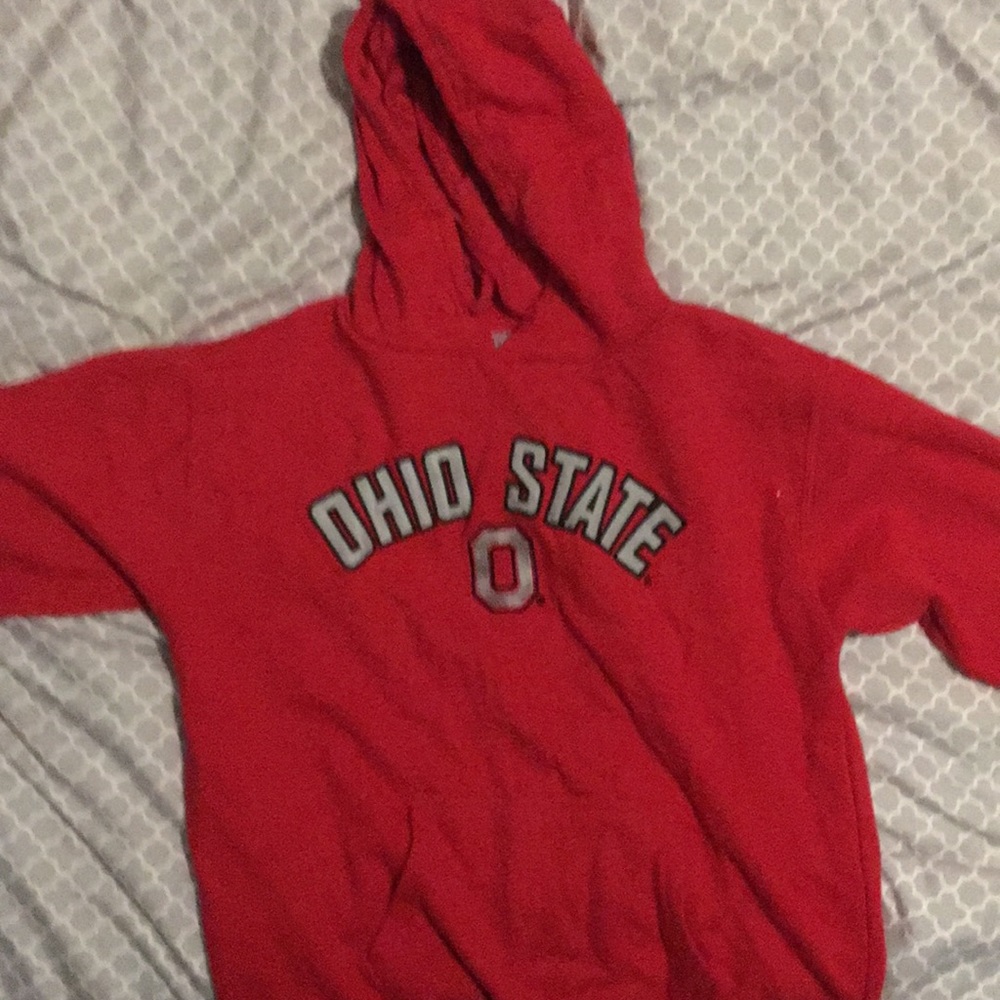 Red Ohio State Sweatshirt