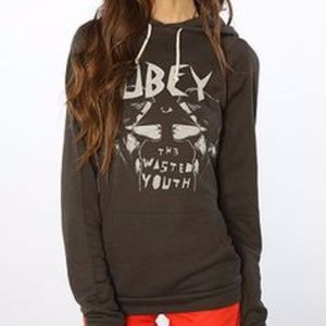 Obey Pullover Hoodie-Wasted Youth