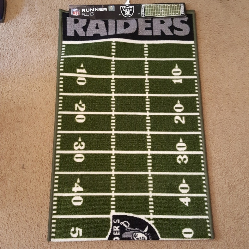Oakland Raiders Runner Rug