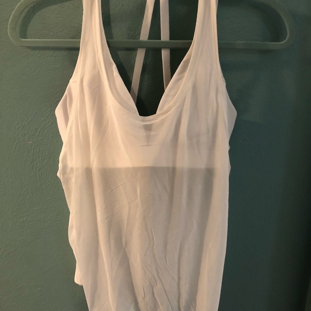 lulu built in bra top