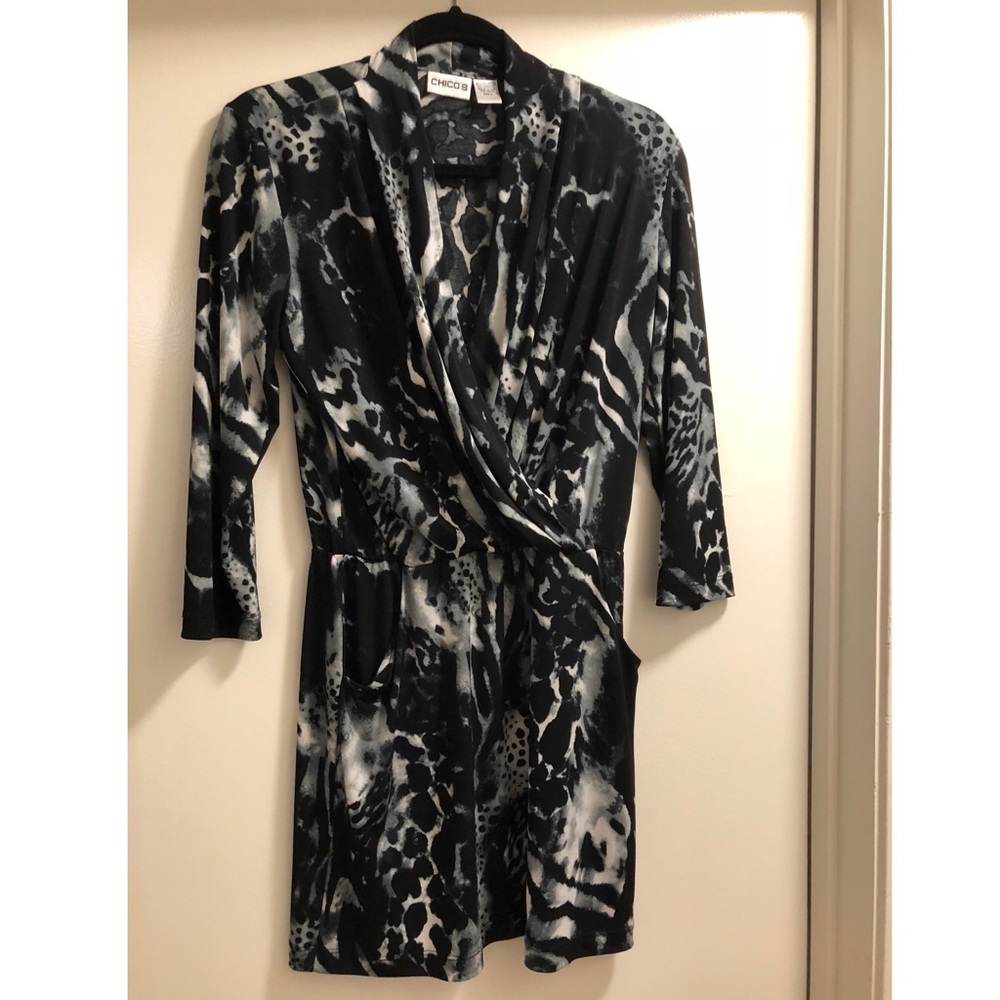 Chico’s Mixed Animal Pattern Tunic
