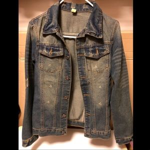 Medium size blue Jean jacket