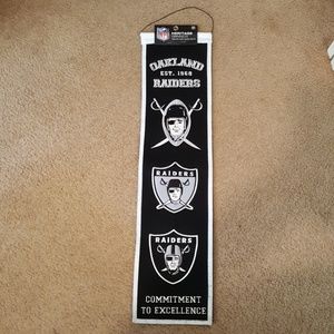 Oakland Raiders Heritage Banner
