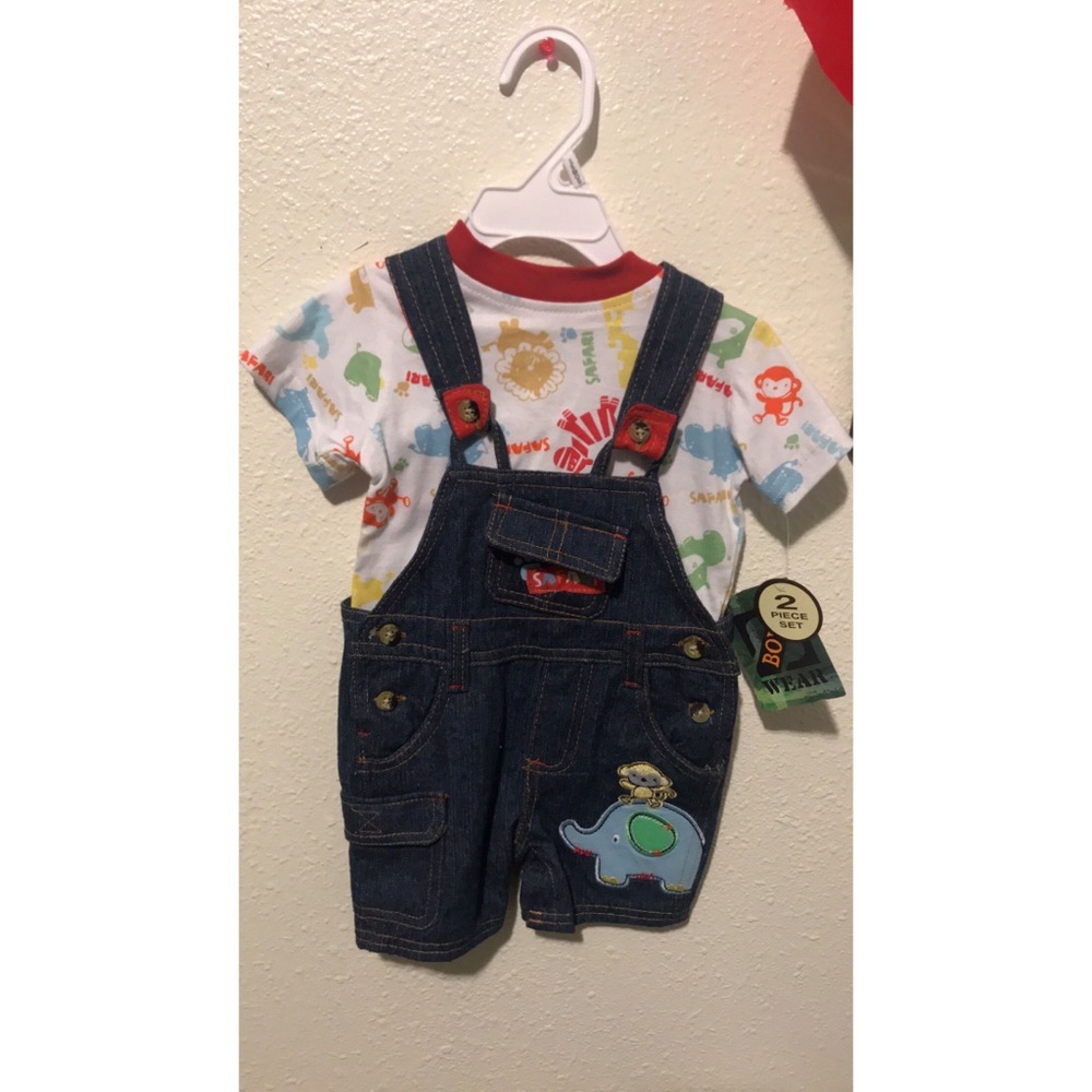 Safari overall with safari shirt