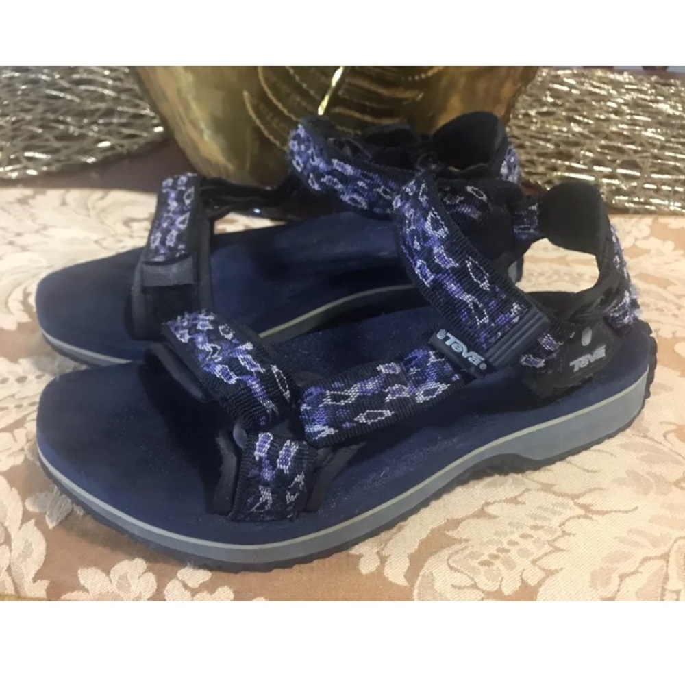 💟TEVA Navy Blue Sz 6 Women's Sport Sandals Hiking