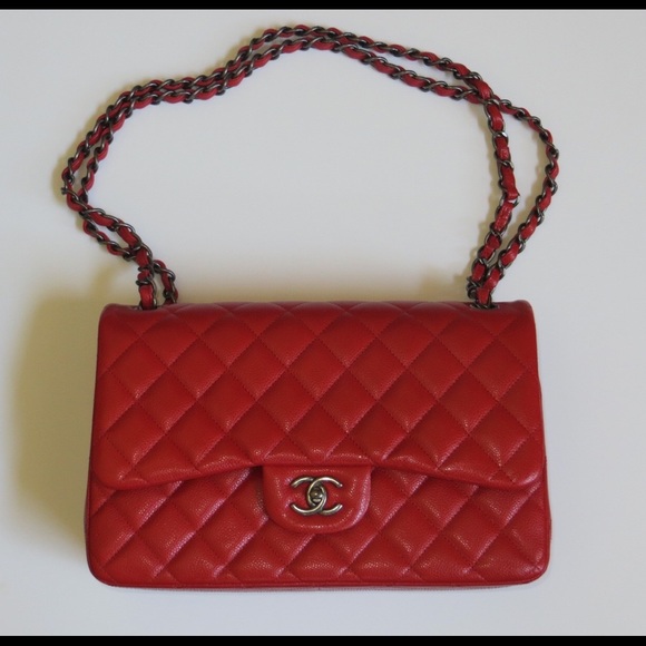 ✨SOLD✨⛔️NO TRADES⛔️Chanel Jumbo double flap quilted bag - Picture 2 of 8