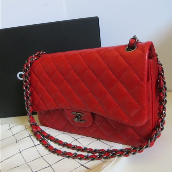 ✨SOLD✨⛔️NO TRADES⛔️Chanel Jumbo double flap quilted bag - Picture 3 of 8