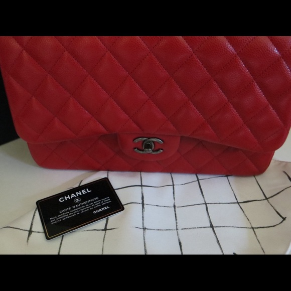 ✨SOLD✨⛔️NO TRADES⛔️Chanel Jumbo double flap quilted bag - Picture 5 of 8