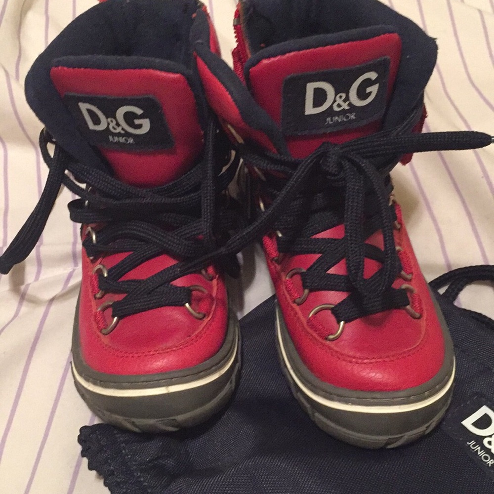 DOLCE & GABBANA UNISEX KIDS BOOTS