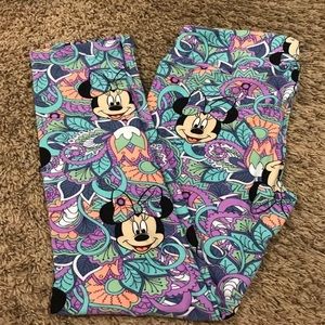 🌸LuLaRoe Disney MINNIE in LOCUS Flowers OS HTF🌸