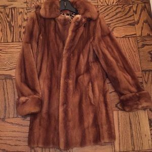 Mink 3/4 length coat