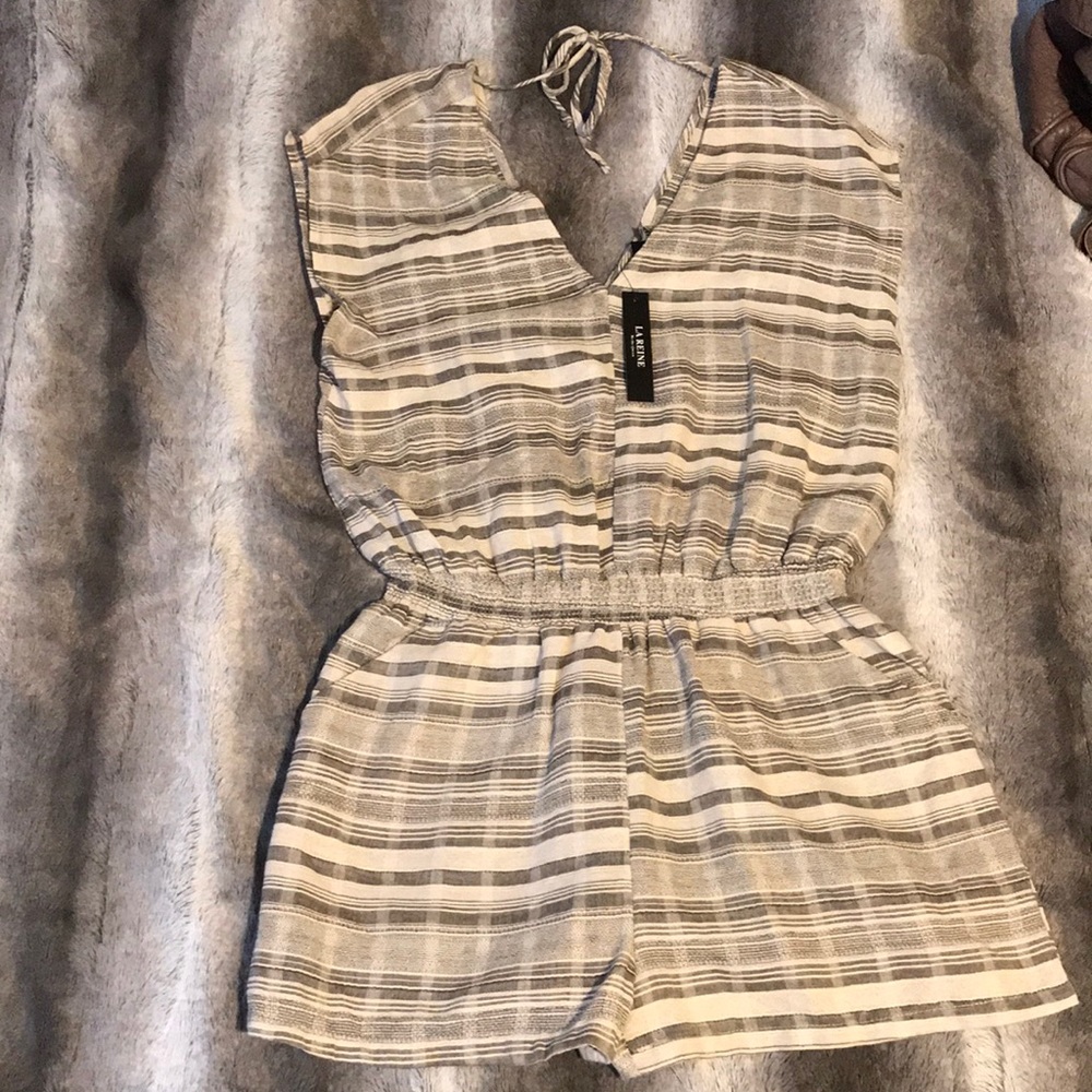 Striped Romper