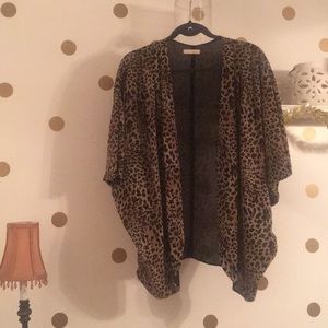 Leopard cardigan