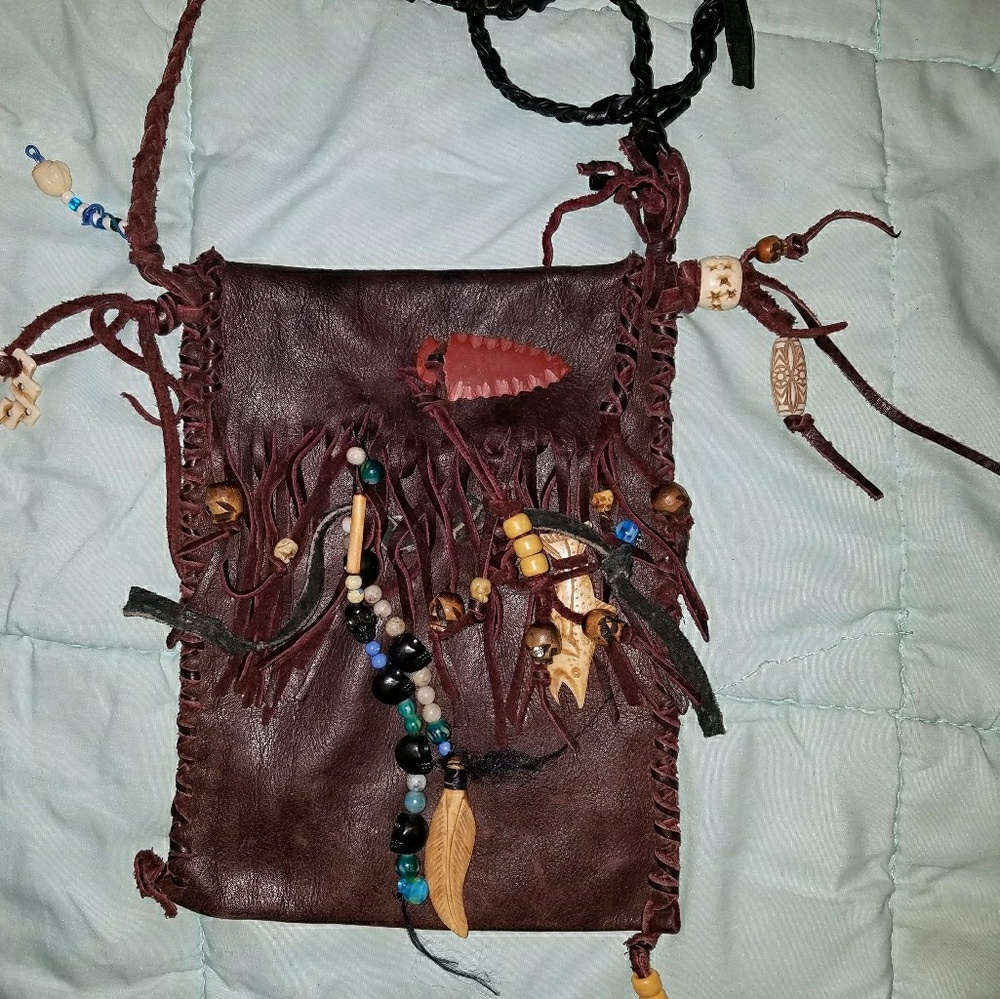 Vintage Tribal Pouch/Purse, Authentic