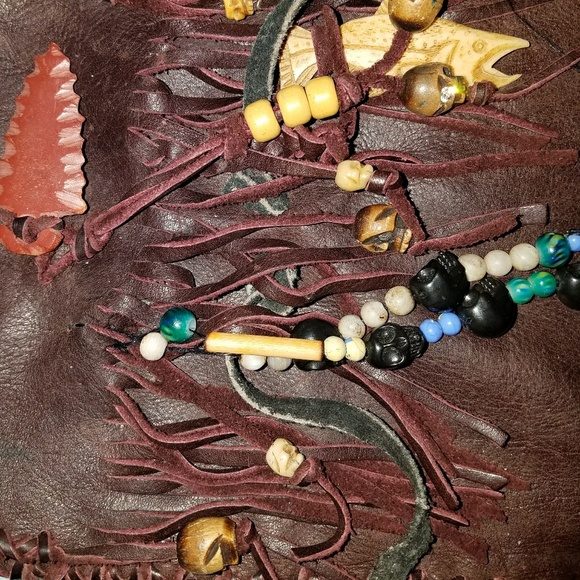 Vintage Tribal Pouch/Purse, Authentic - Picture 4 of 5