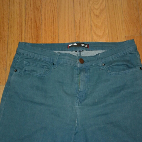 Teal Skinny Jeans - Picture 2 of 3