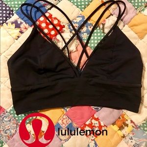 Lululemon Sports Bra Black NWOT