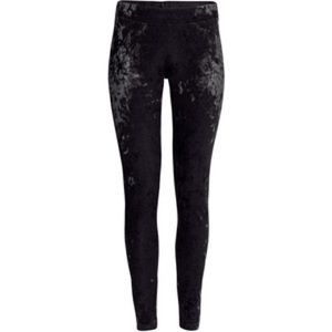 Velvet leggings