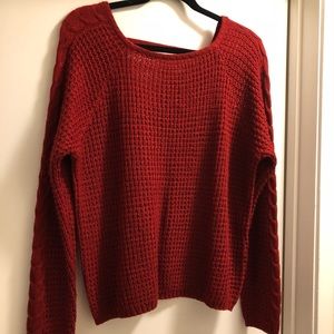AliceBlue Red Sweater NWOT