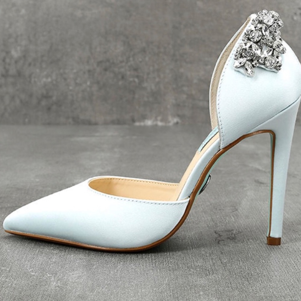 Satin Dress heels
