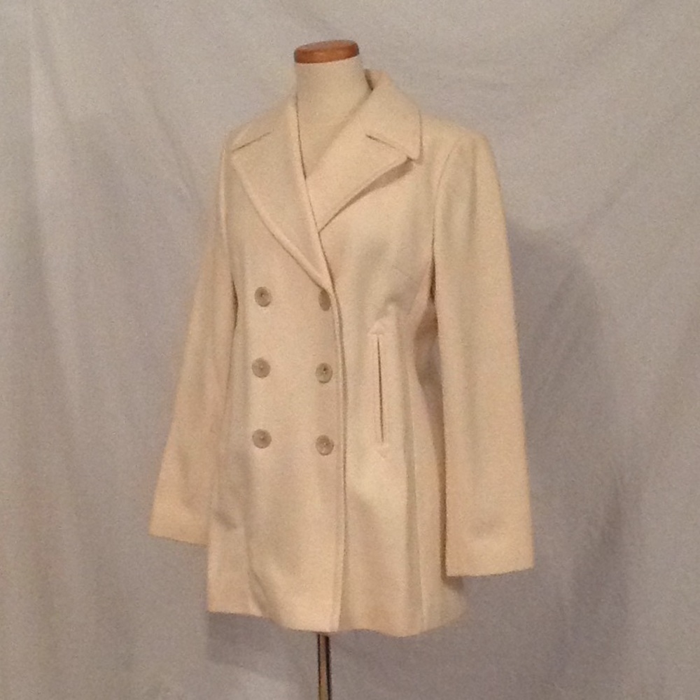Wool Coat - Cream
