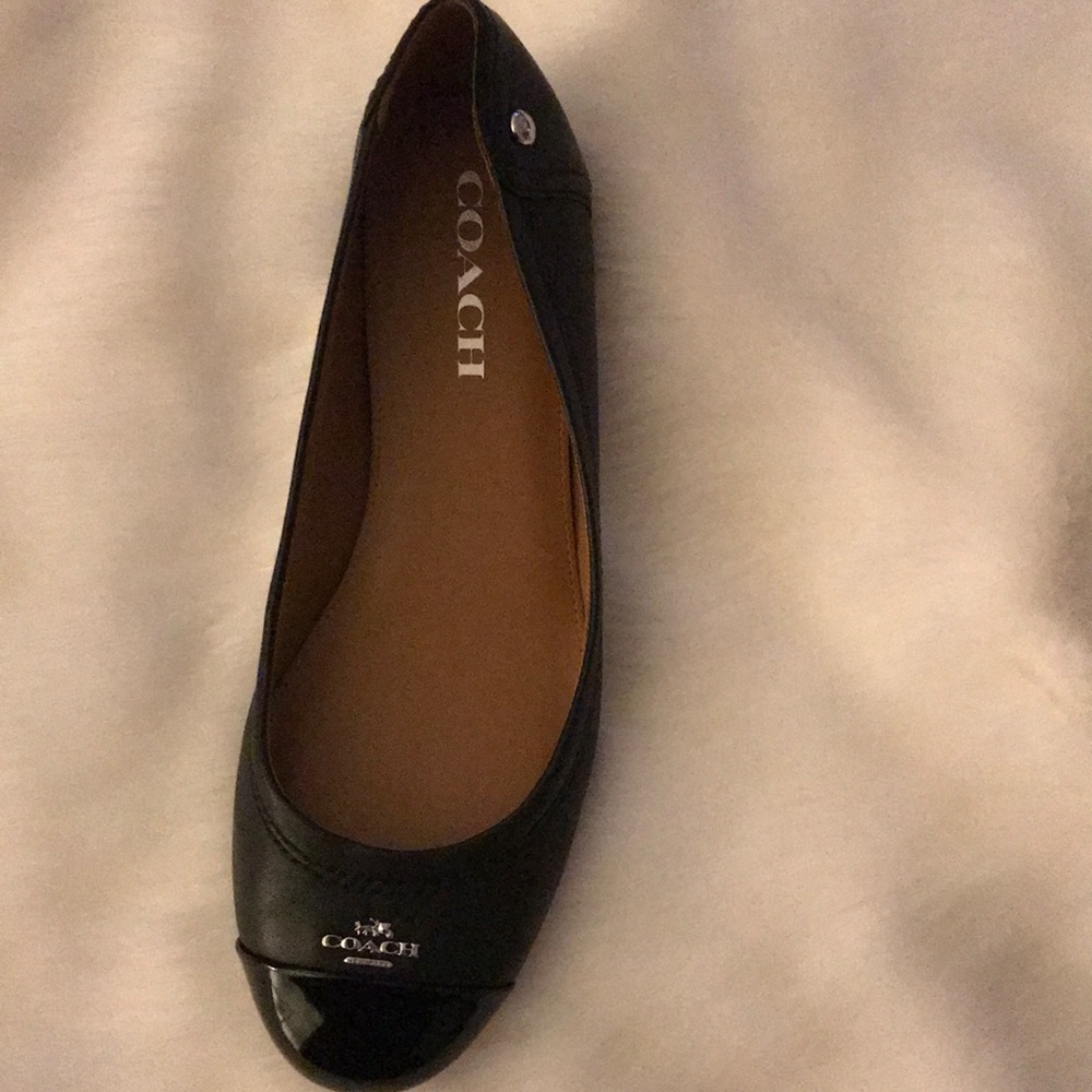 Coach ballet shoe, only worn 8 hrs