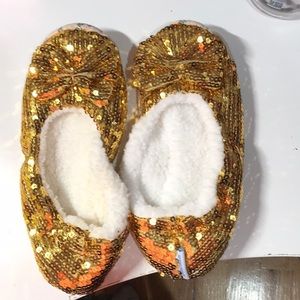 Sparkly slippers