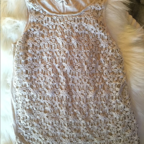 Caslon Cream Tank, xs - Picture 2 of 2