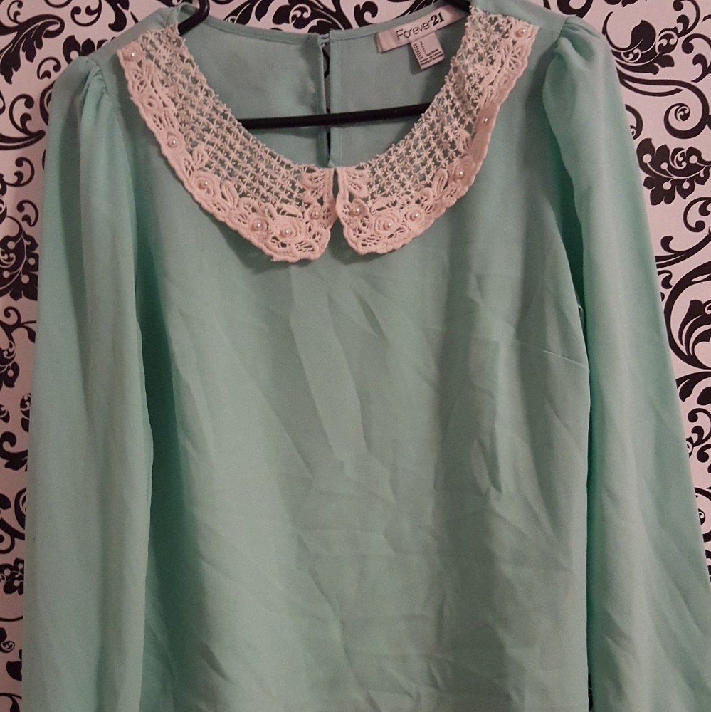 Mint blouse
