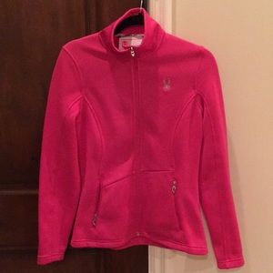 Spyder pink beautiful jacket worn 1 x