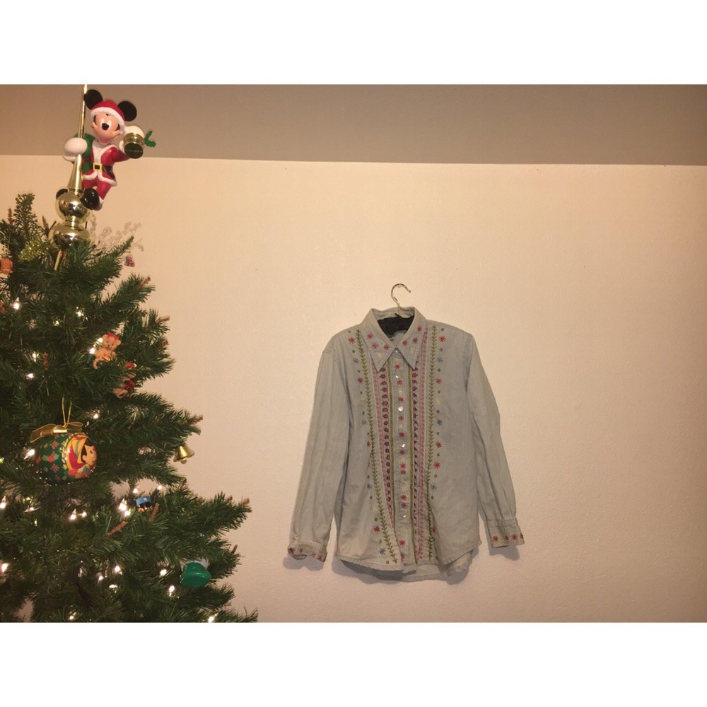 ✨Gypsy Spell Denim Top✨