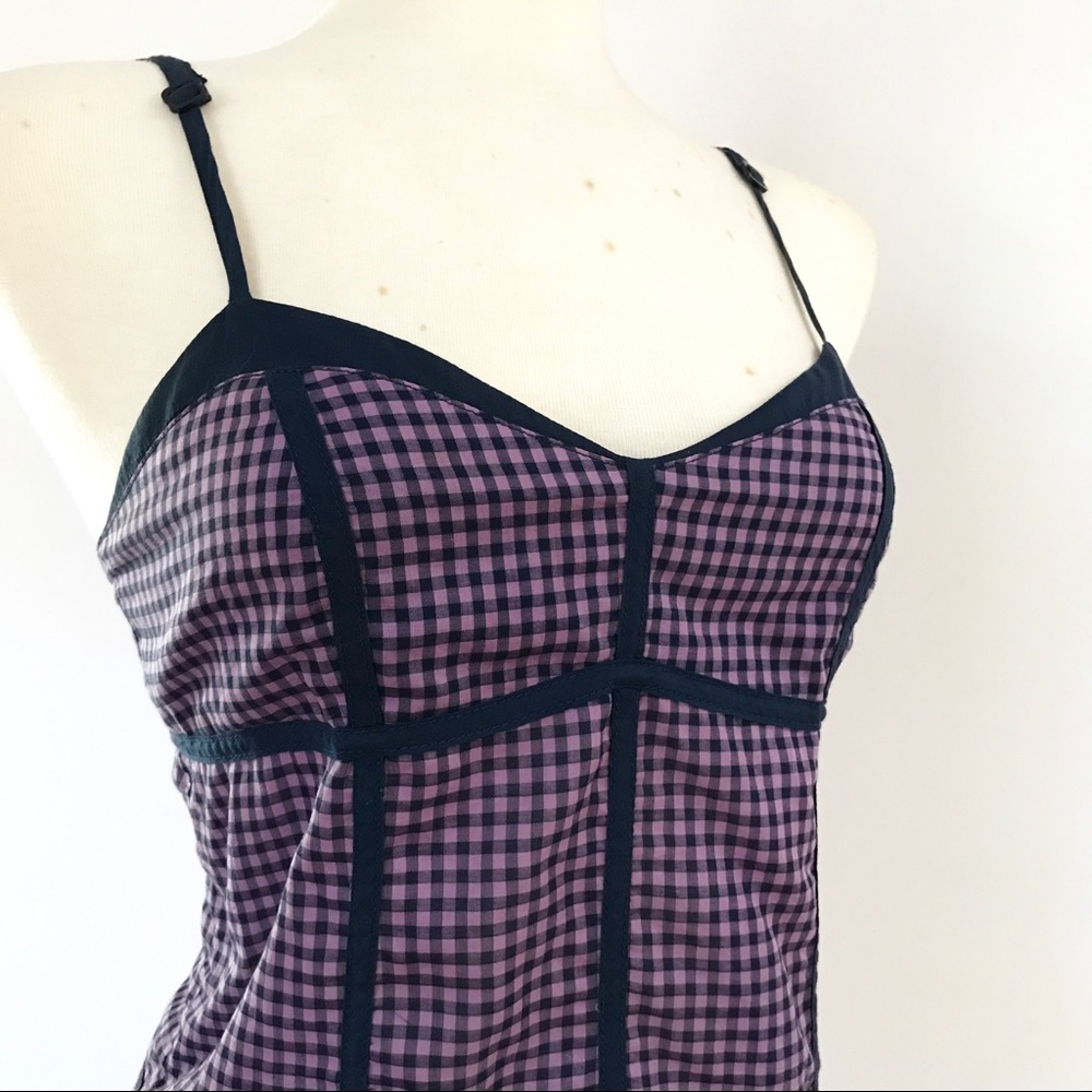 SOLD. Marc Jacobs Cotton Bustier Cami Top Lavender - Picture 2 of 5